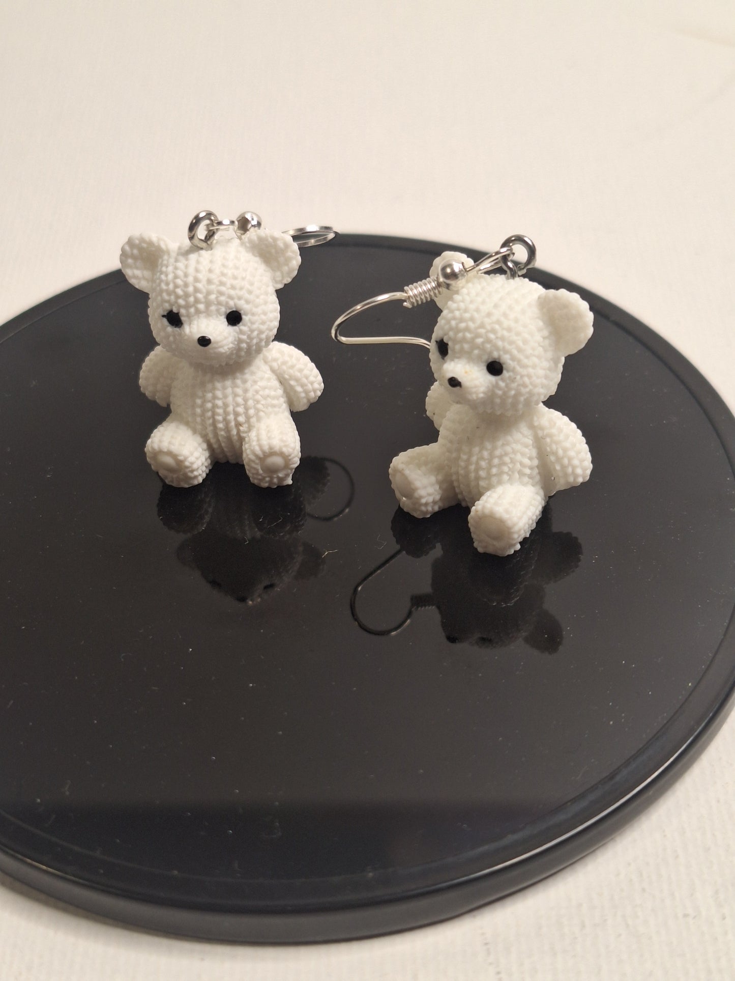 Boucle d oreille ourson