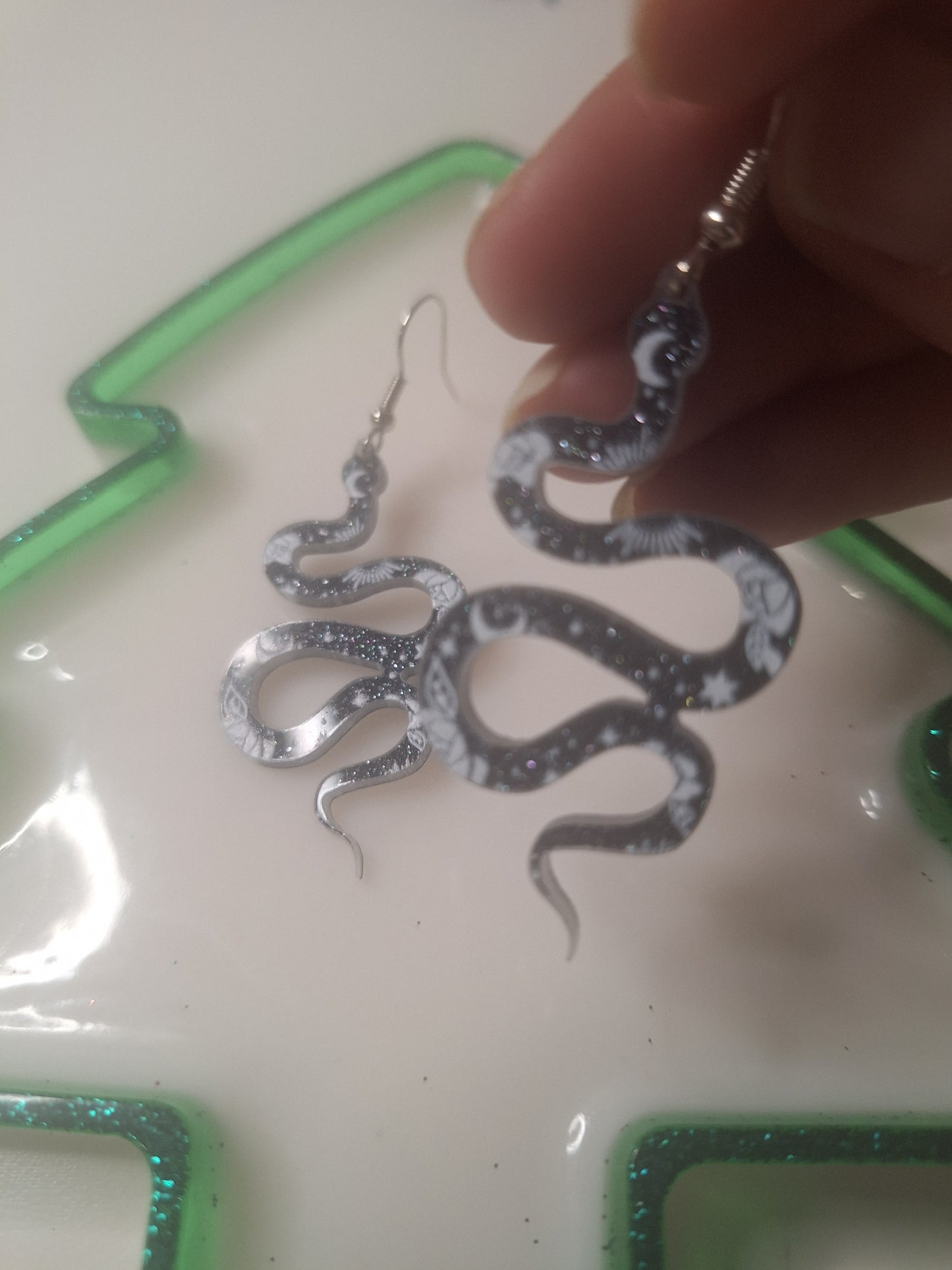Boucles d'oreilles serpent 🐍