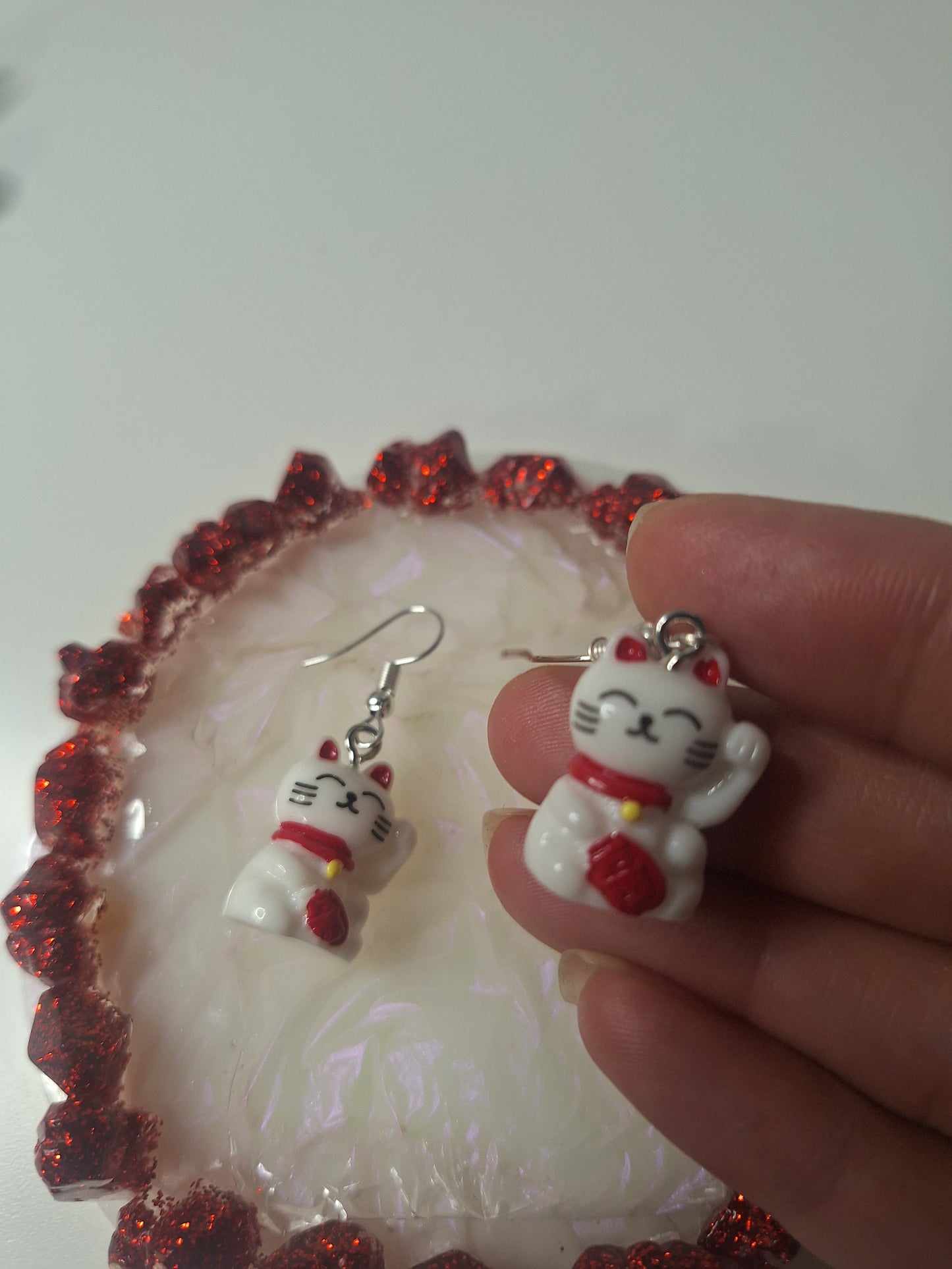 Boucles d'oreilles chat 🐱