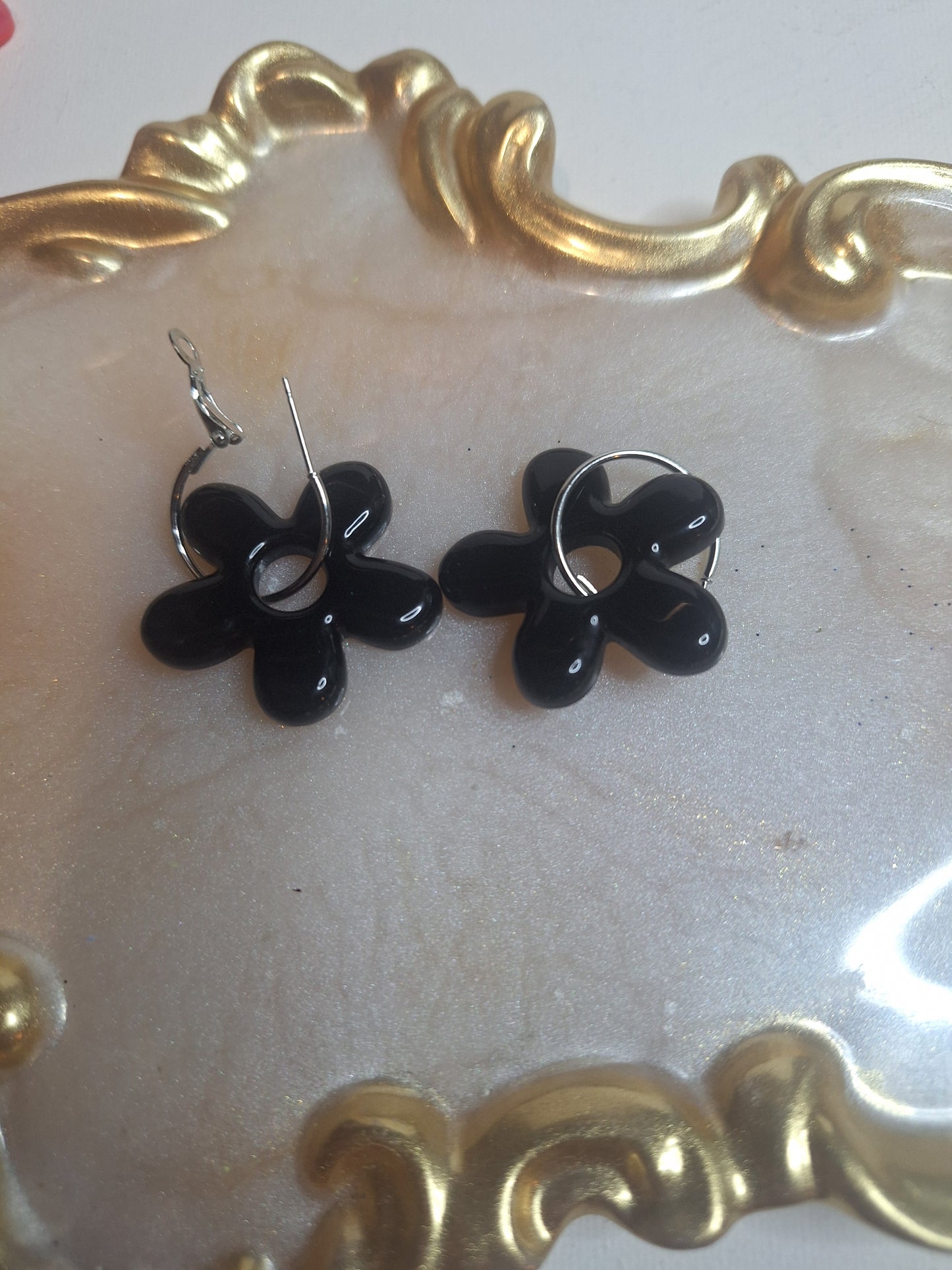 Boucles d oreilles 5 pétales