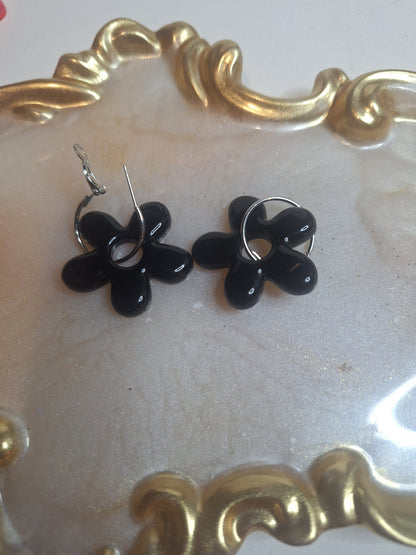 Boucles d oreilles 5 pétales