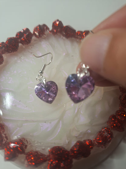 Boucles d'oreilles coeur