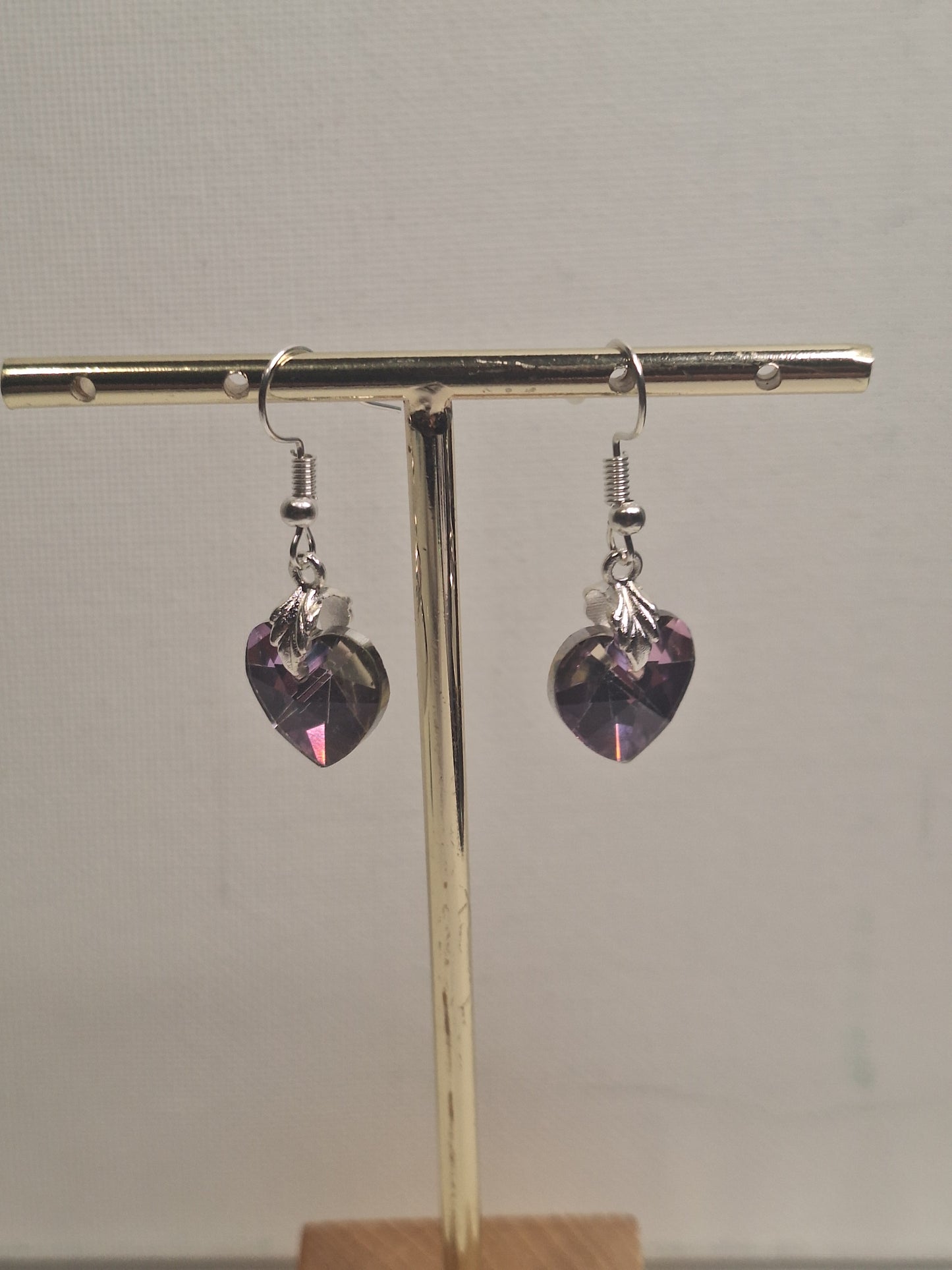 Boucles d'oreilles coeur