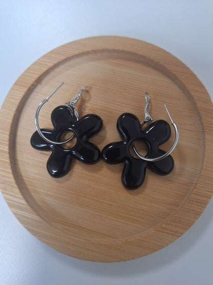 Boucles d oreilles 5 pétales