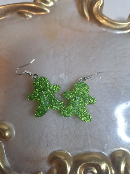 Boucles d'oreilles pain d épices