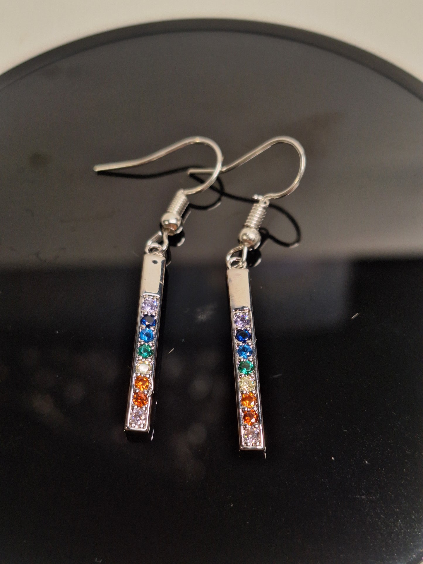Boucles d'oreilles strass