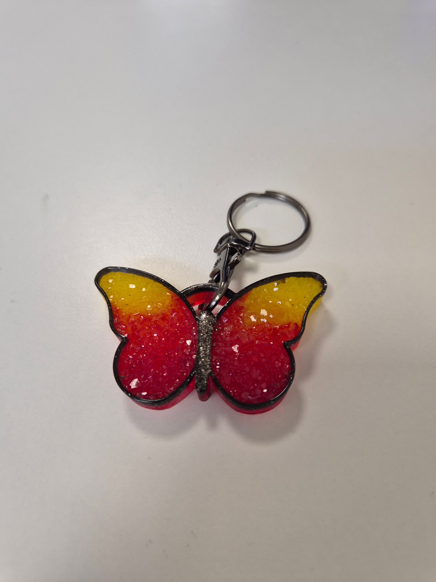 Porte cle papillon