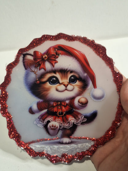 Deco chaton de Noël