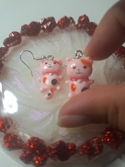 Boucles d'oreilles chat 🐱