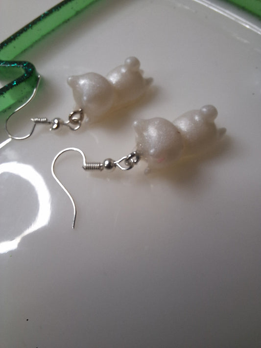 Boucles d'oreilles petit chat 🐱