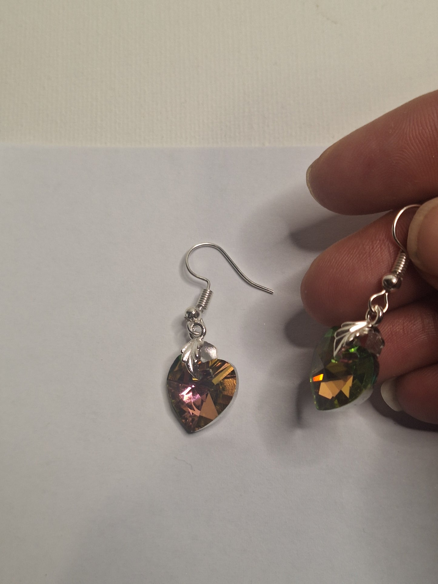 Boucles d'oreilles coeur