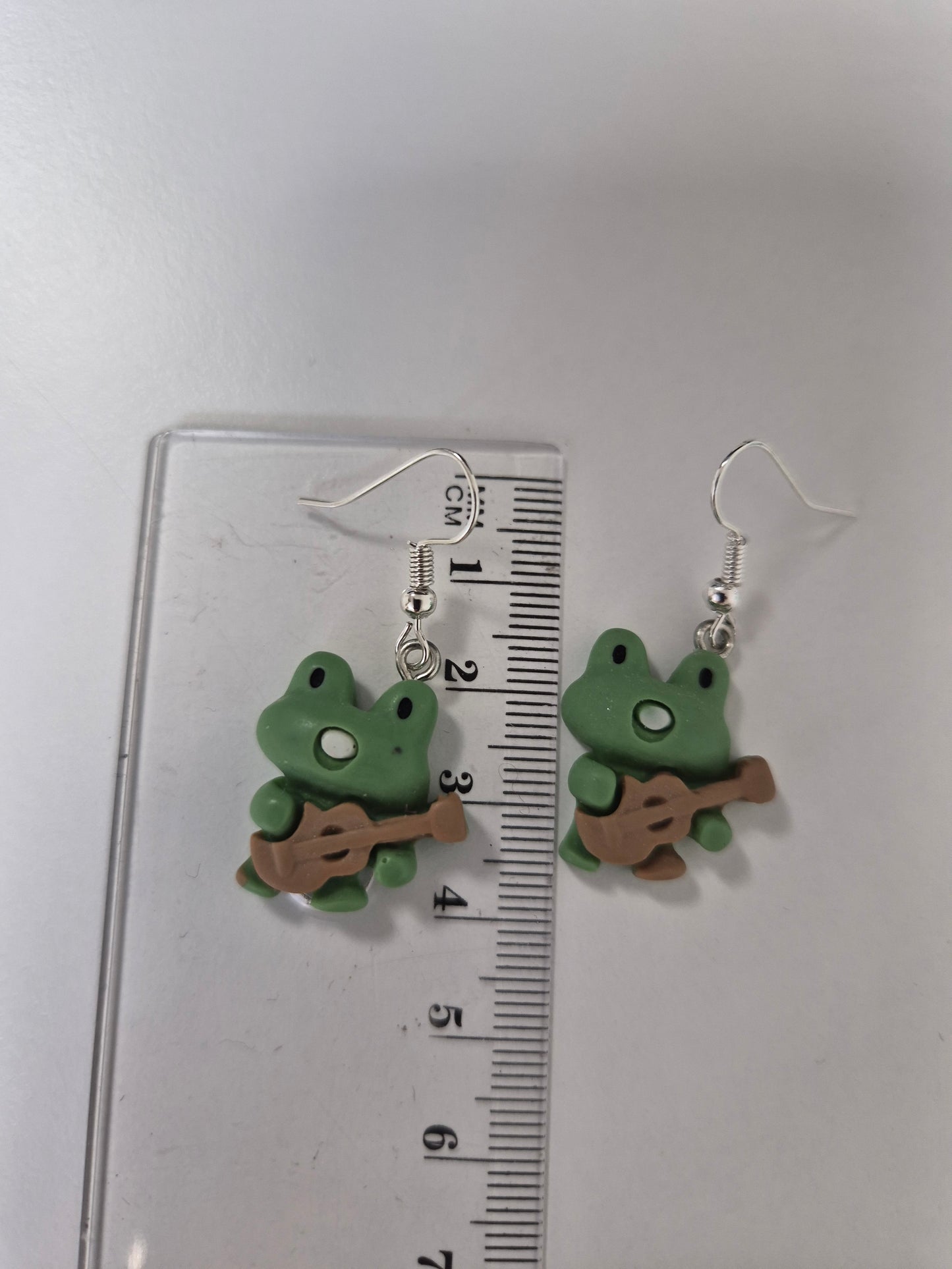 Boucles d'oreilles grenouille