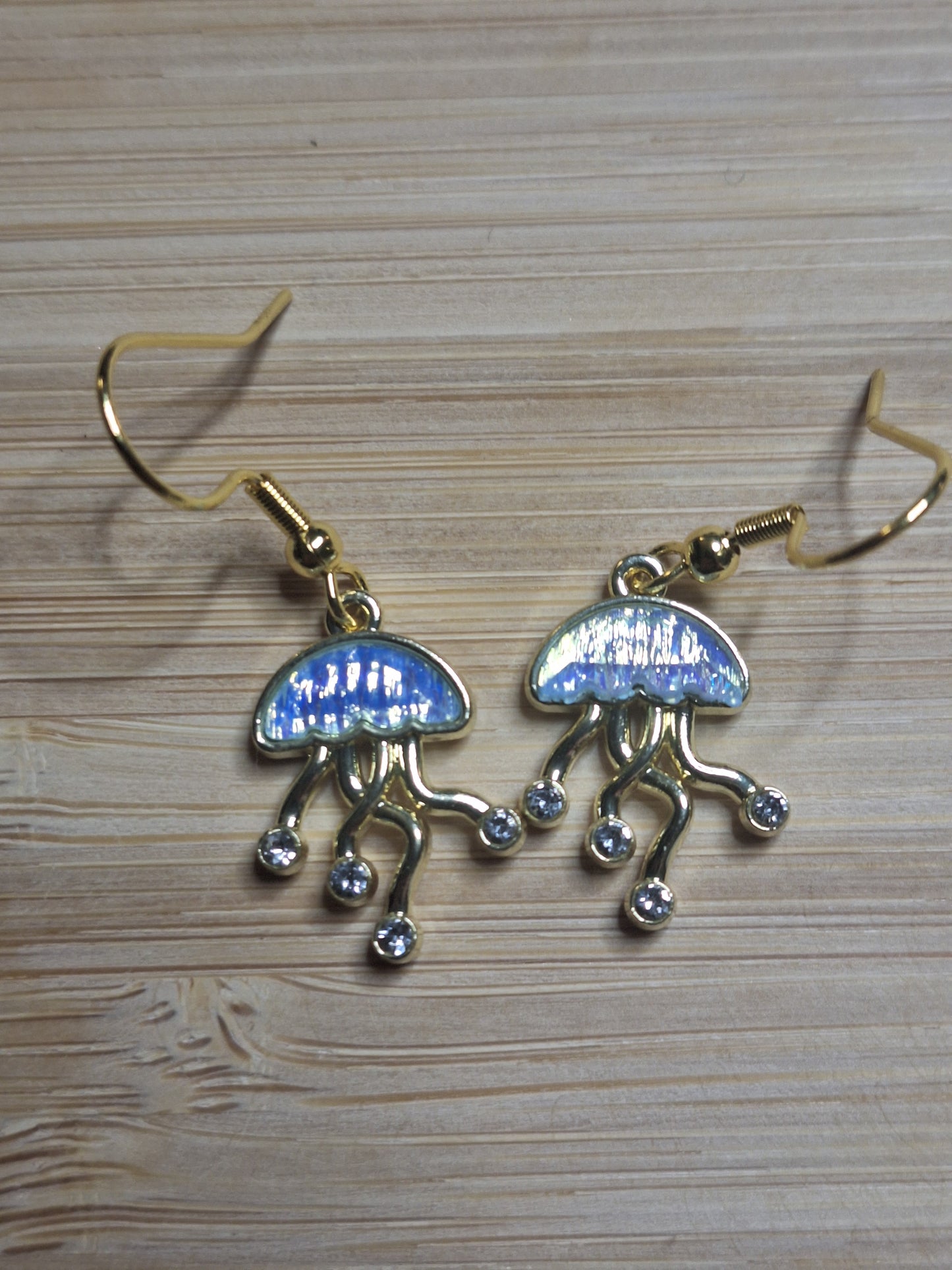 Boucles d'oreilles méduse