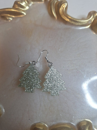Boucles d'oreilles sapin de Noël 🎄