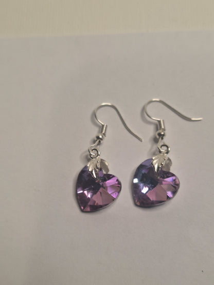 Boucles d'oreilles coeur