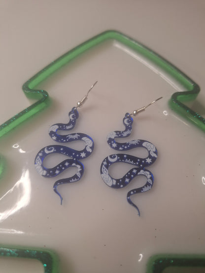 Boucles d'oreilles serpent 🐍