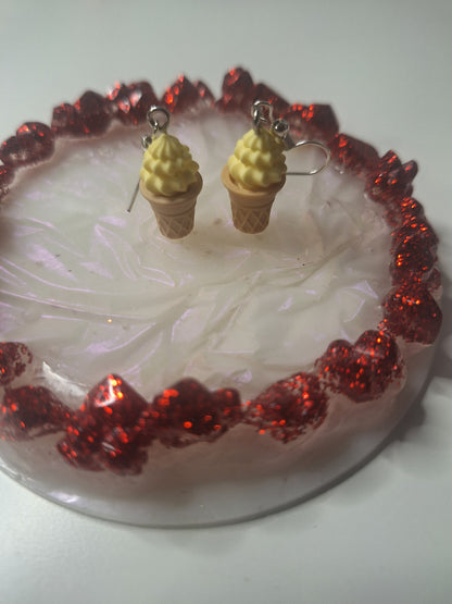 Boucles d'oreilles glace