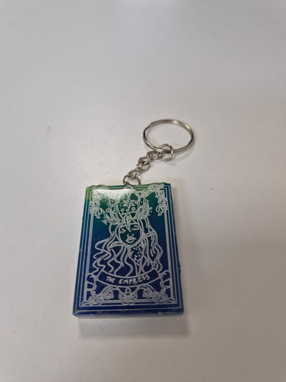 Porte cle carte de tarot