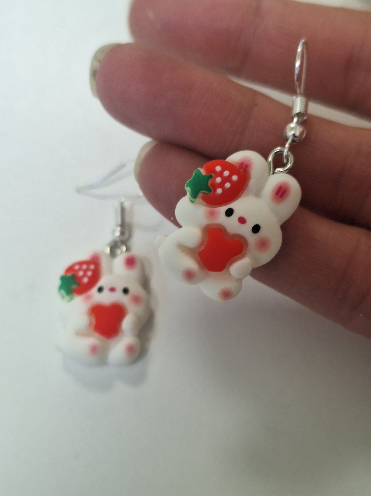 Boucles d'oreilles lapin