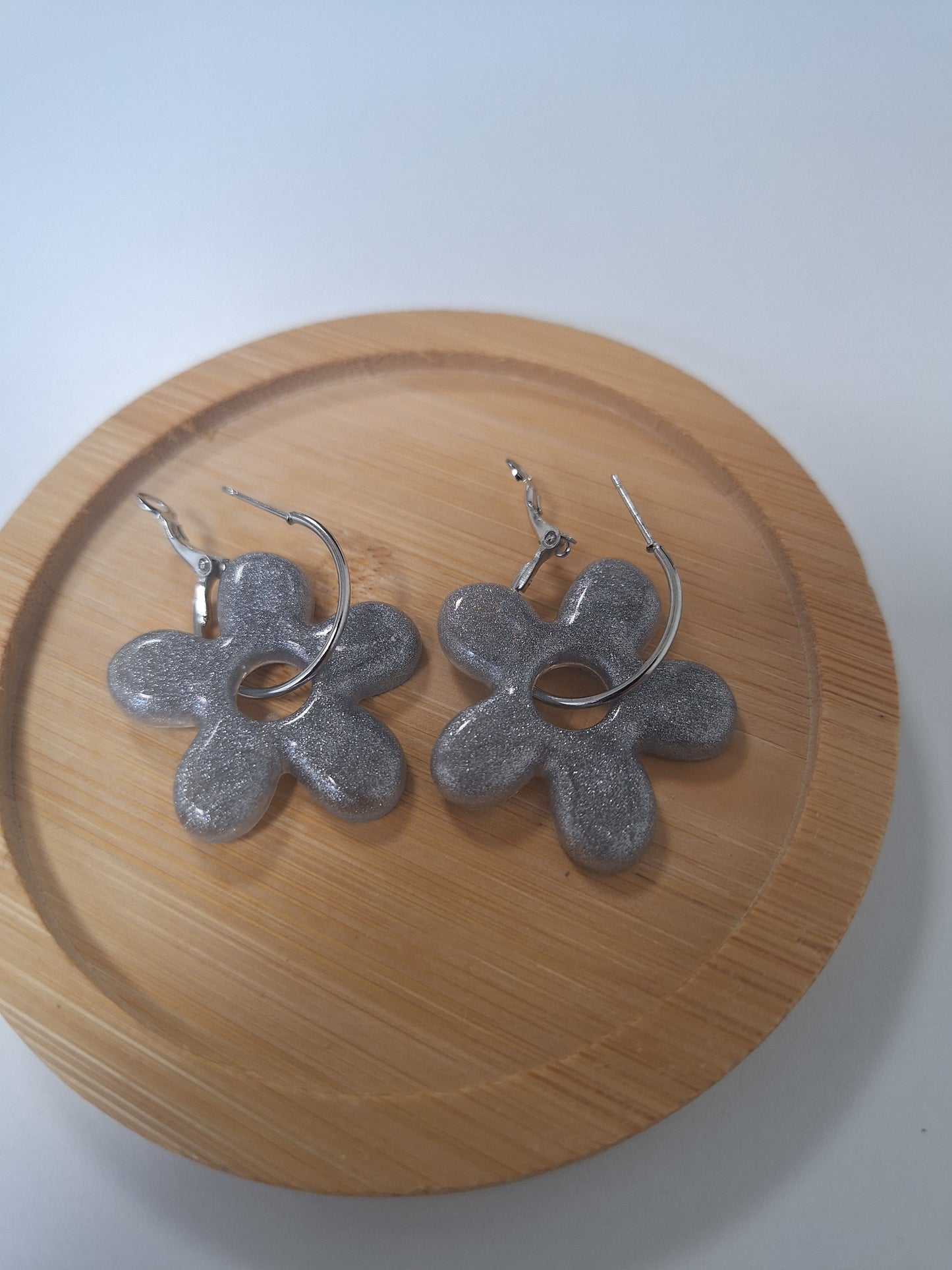 Boucles d oreilles 5 pétales