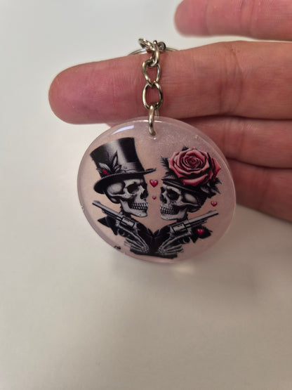 Porte clé skull
