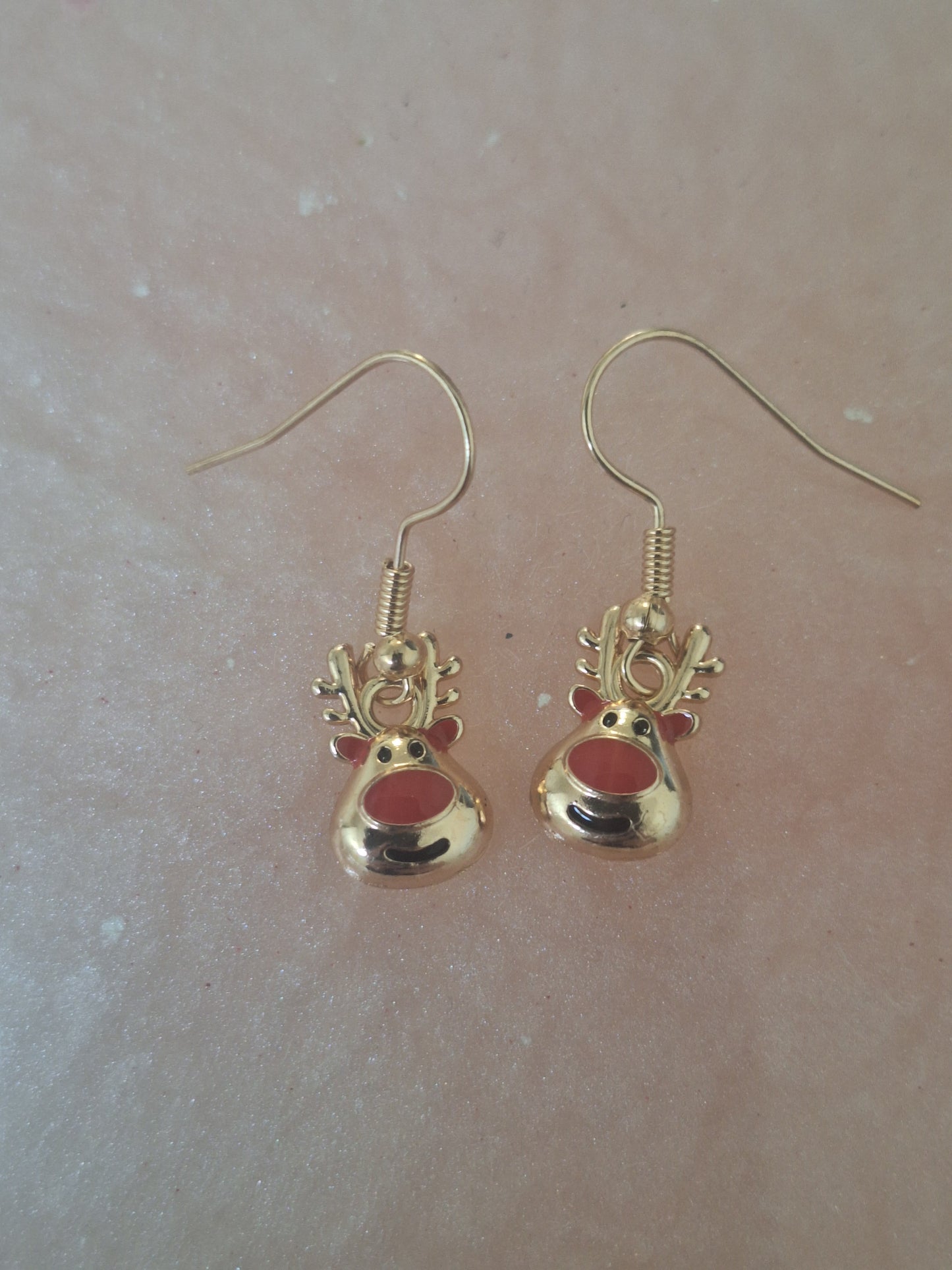 Boucles d'oreilles renne