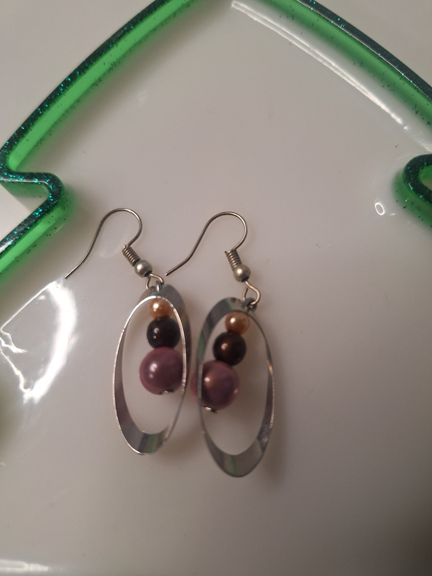Boucles d'oreilles perles