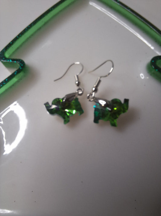 Boucles d'oreilles Éléphant