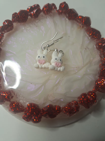 Boucles d'oreilles lapin