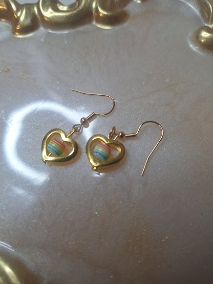Boucles d oreilles coeur