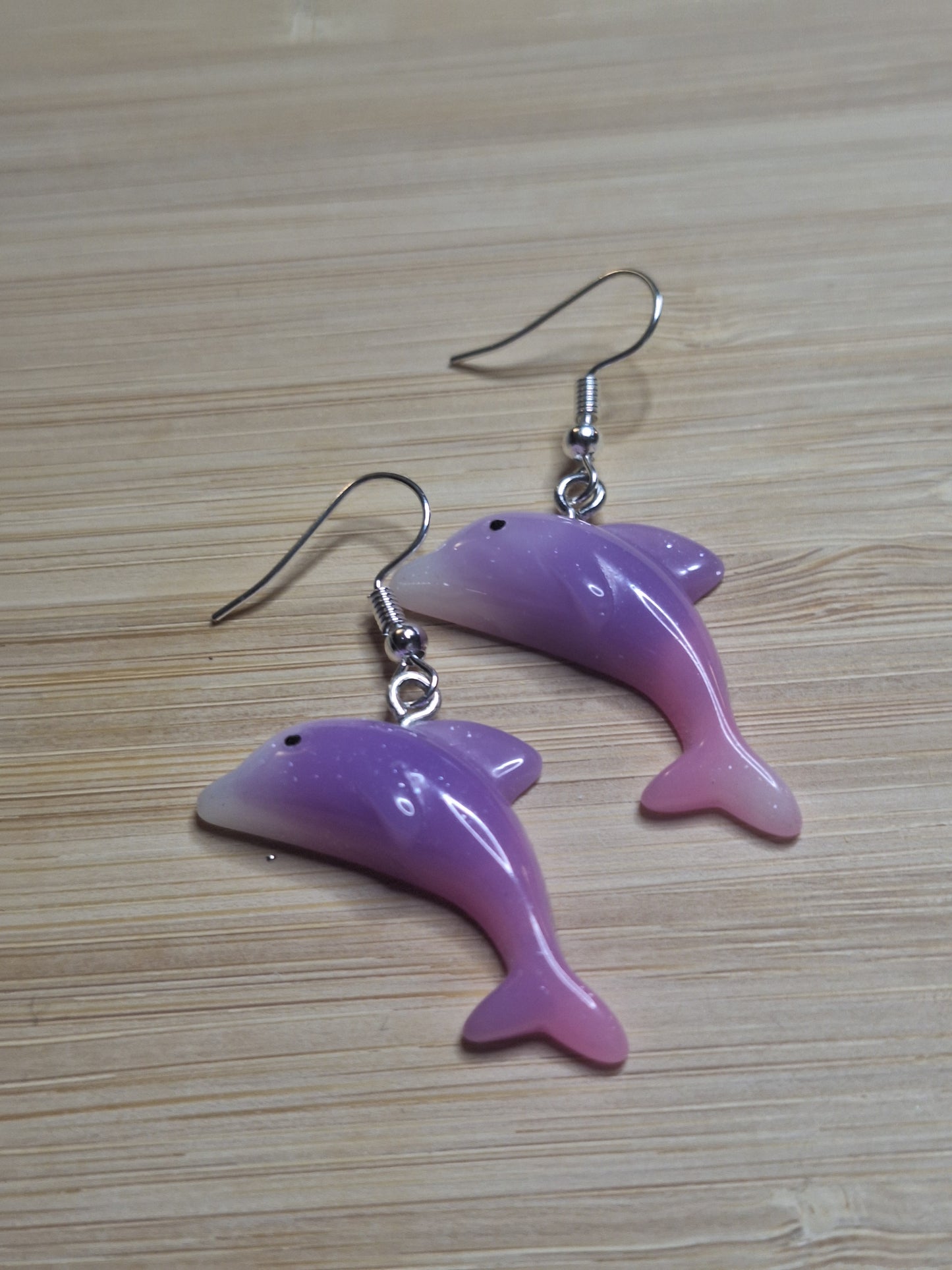 Boucles d'oreilles dauphin