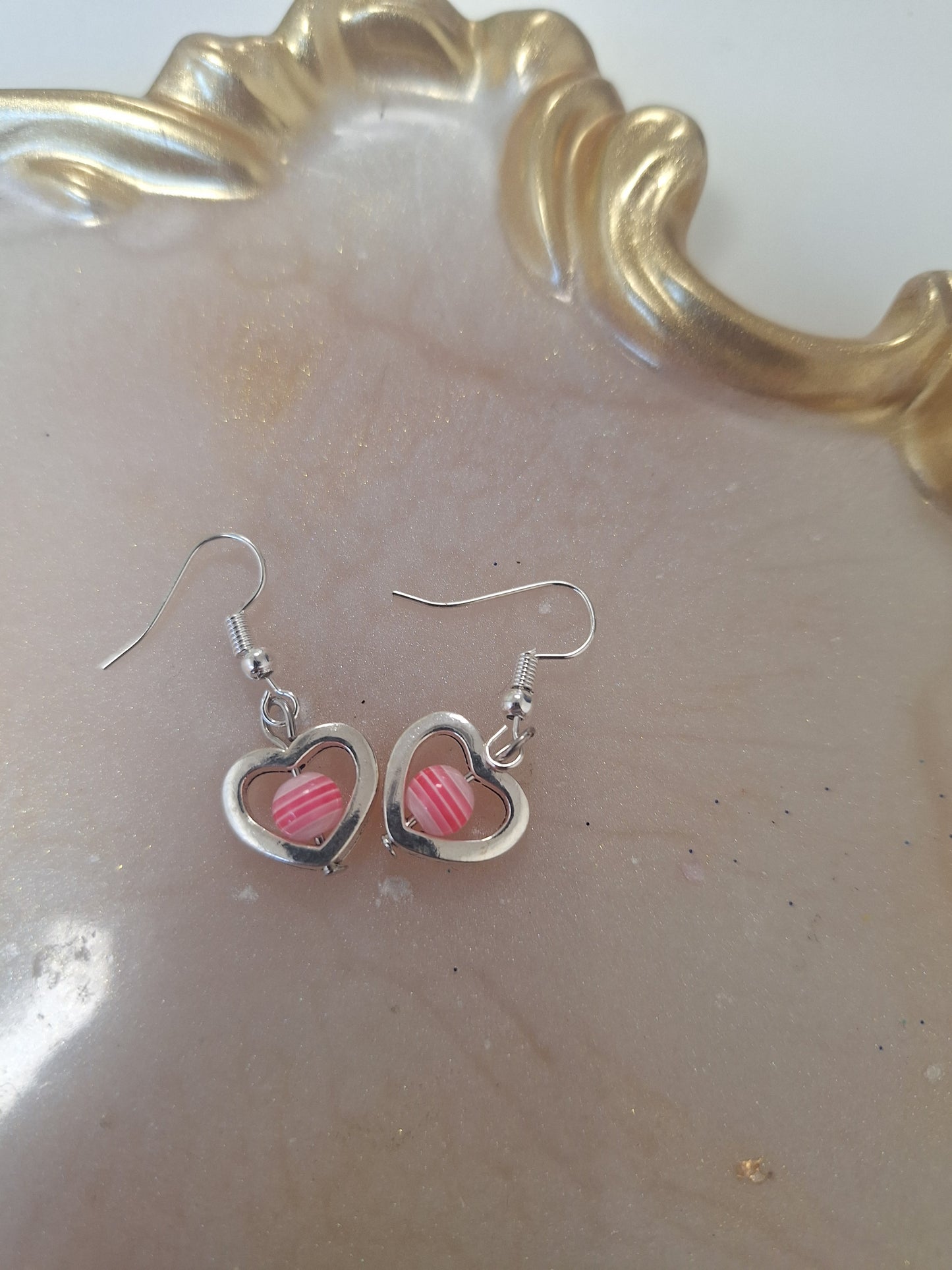 Boucles d'oreilles coeur