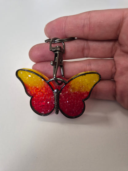 Porte cle papillon