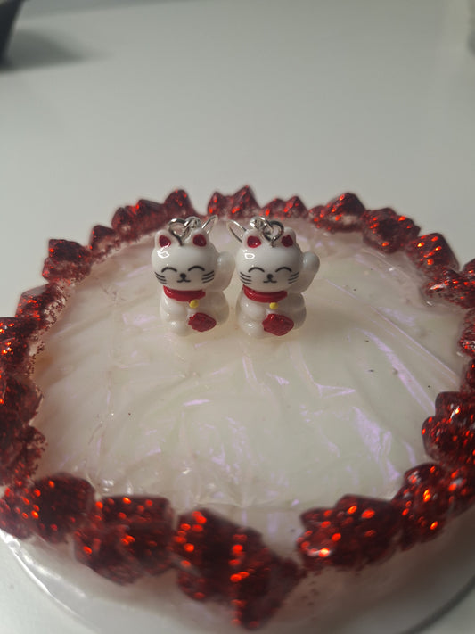 Boucles d'oreilles chat 🐱