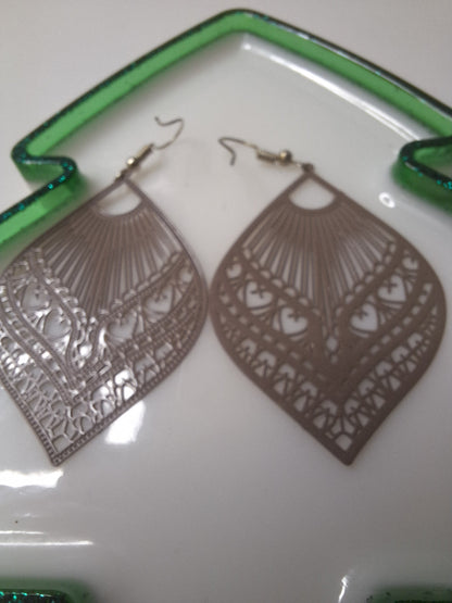 Boucles d oreilles estampe