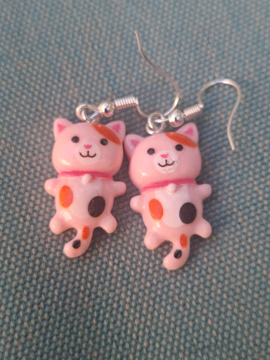 Boucle d oreille chat