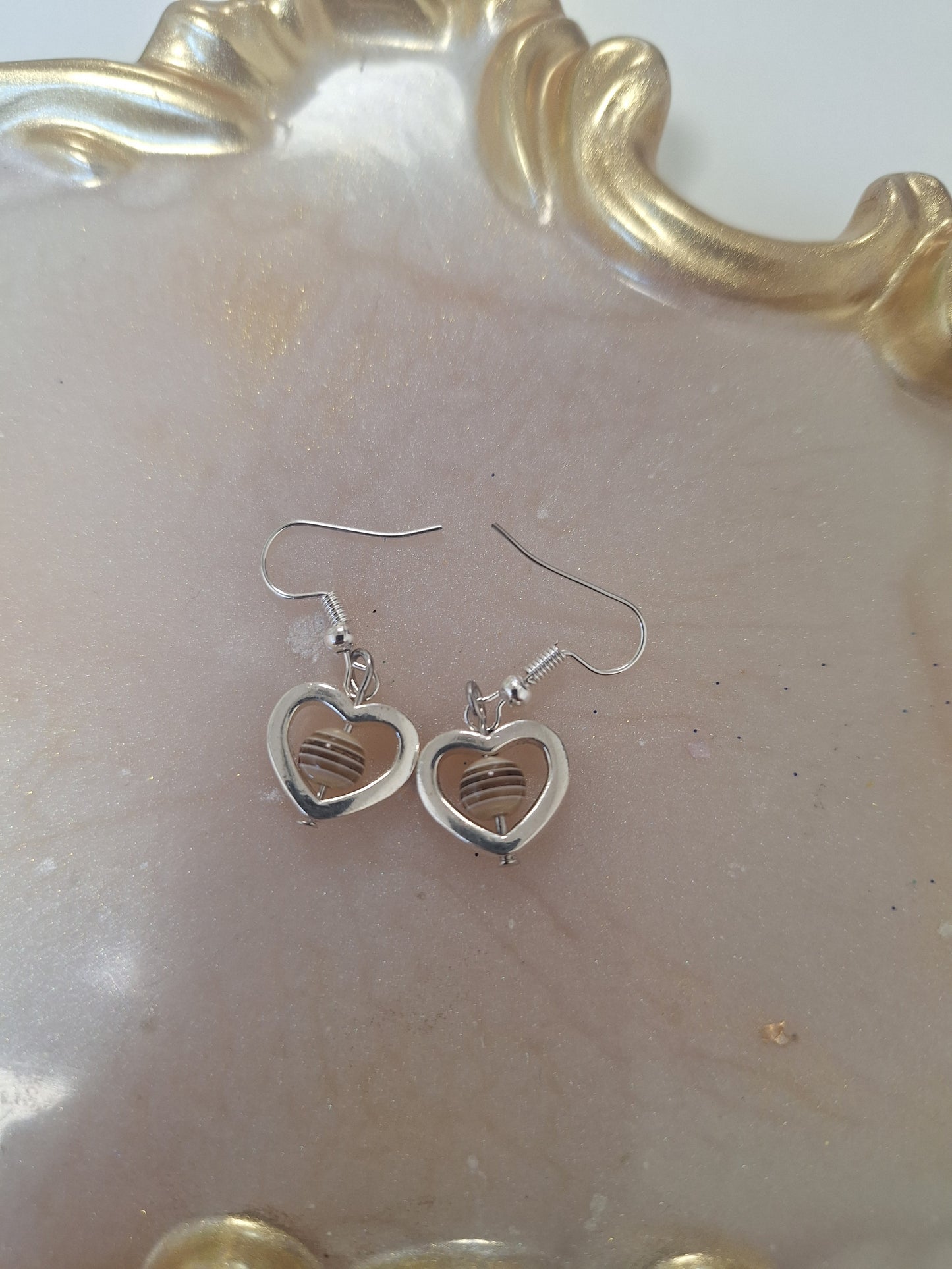 Boucles d'oreilles coeur