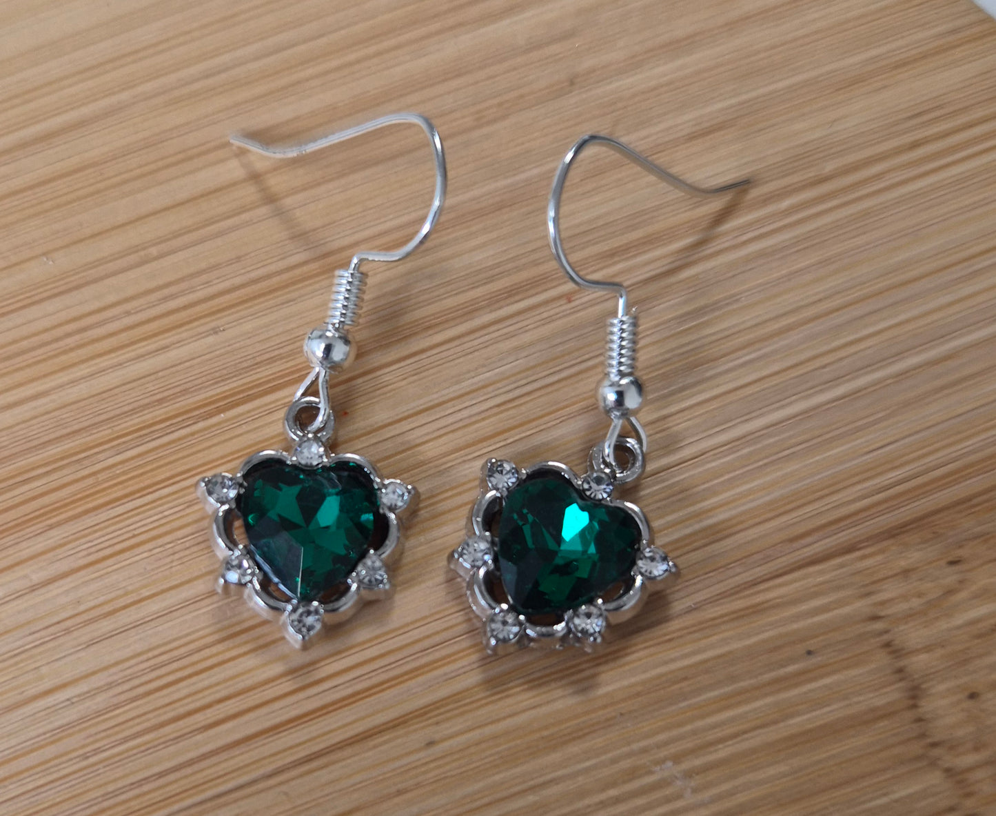 Boucles d'oreilles coeur
