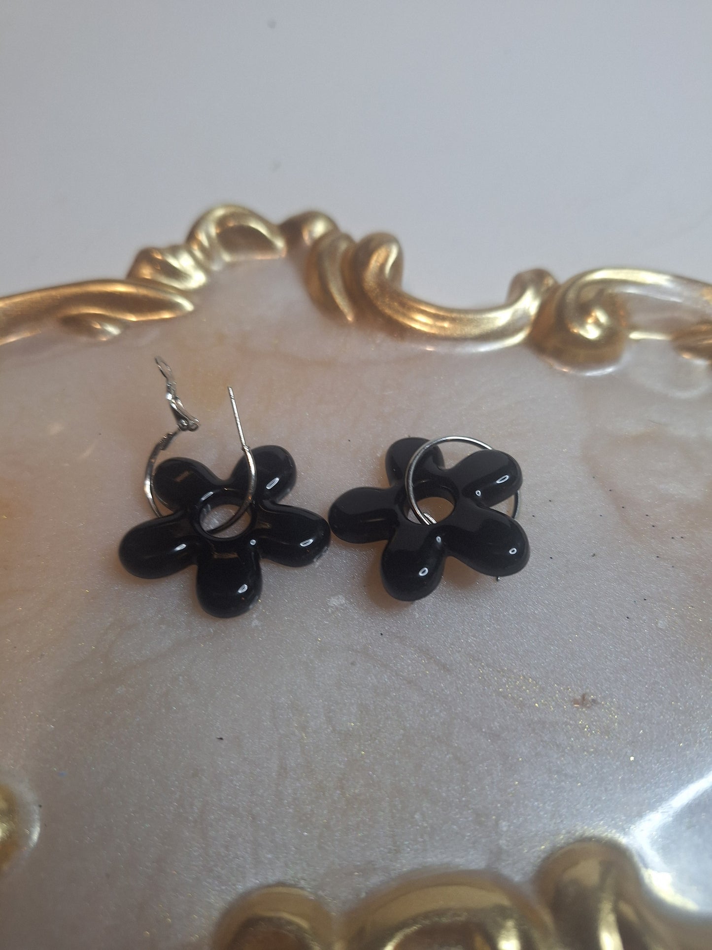 Boucles d oreilles 5 pétales