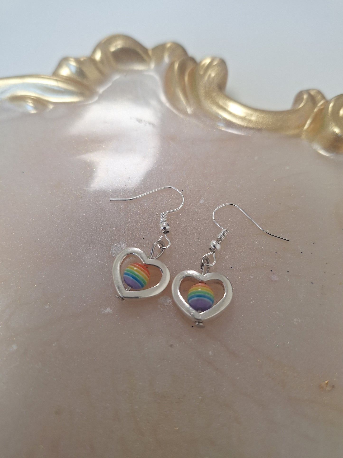 Boucles d'oreilles coeur