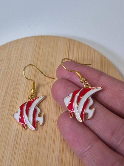 Boucles d'oreilles poissons