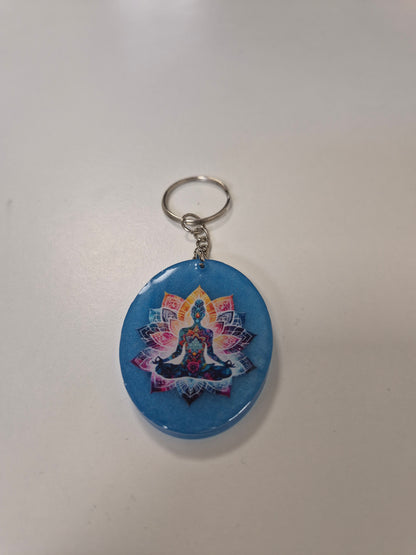 Porte clé yoga