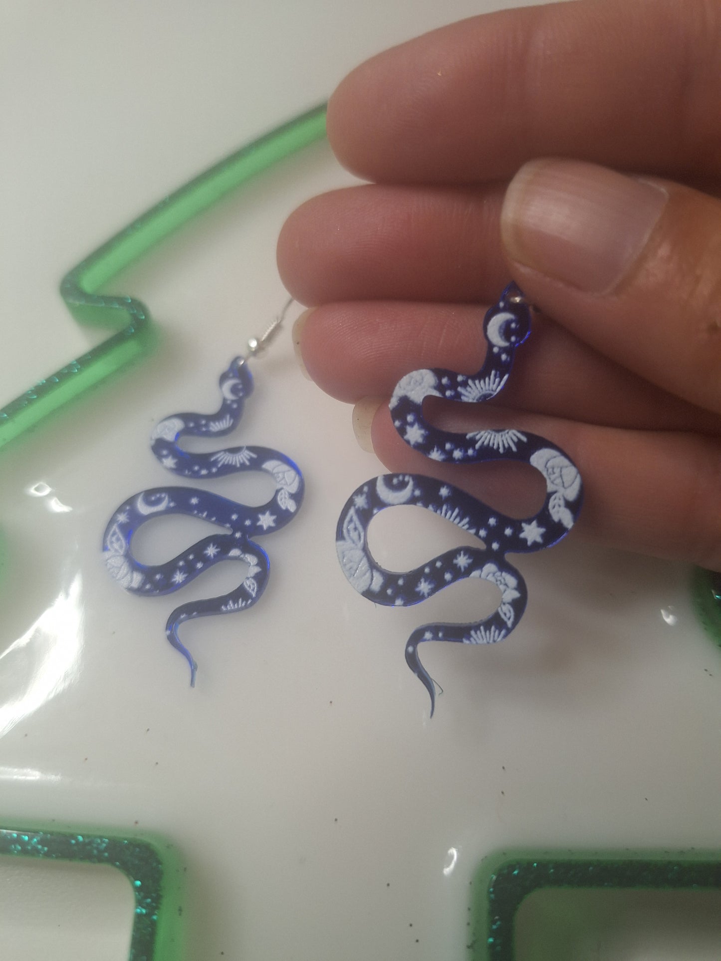 Boucles d'oreilles serpent 🐍