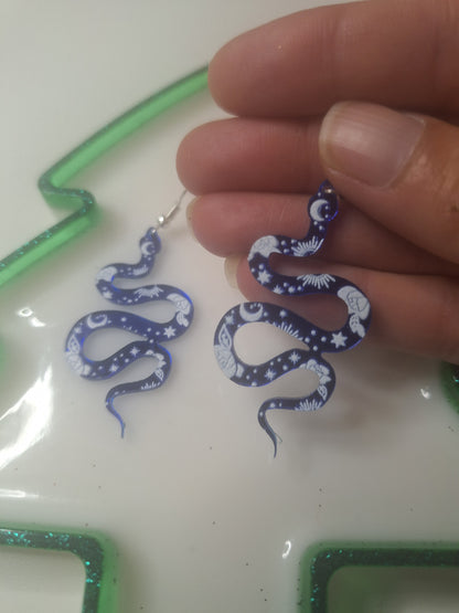 Boucles d'oreilles serpent 🐍