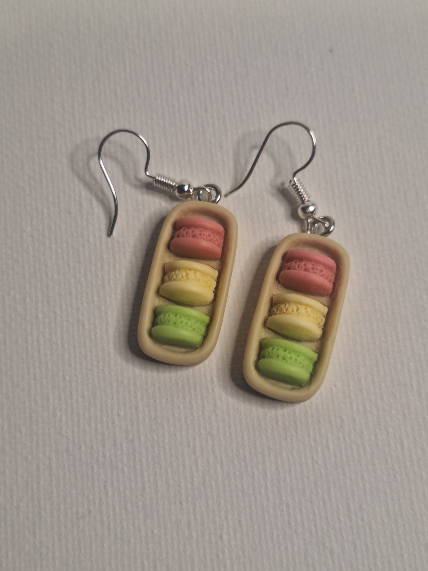 Boucle d oreille macarons