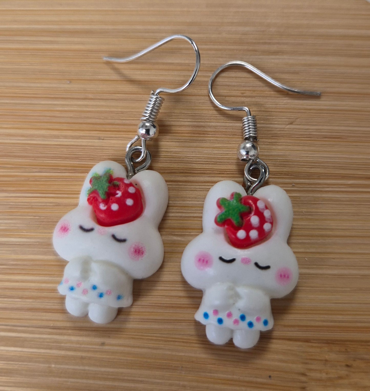 Boucles d'oreilles lapin