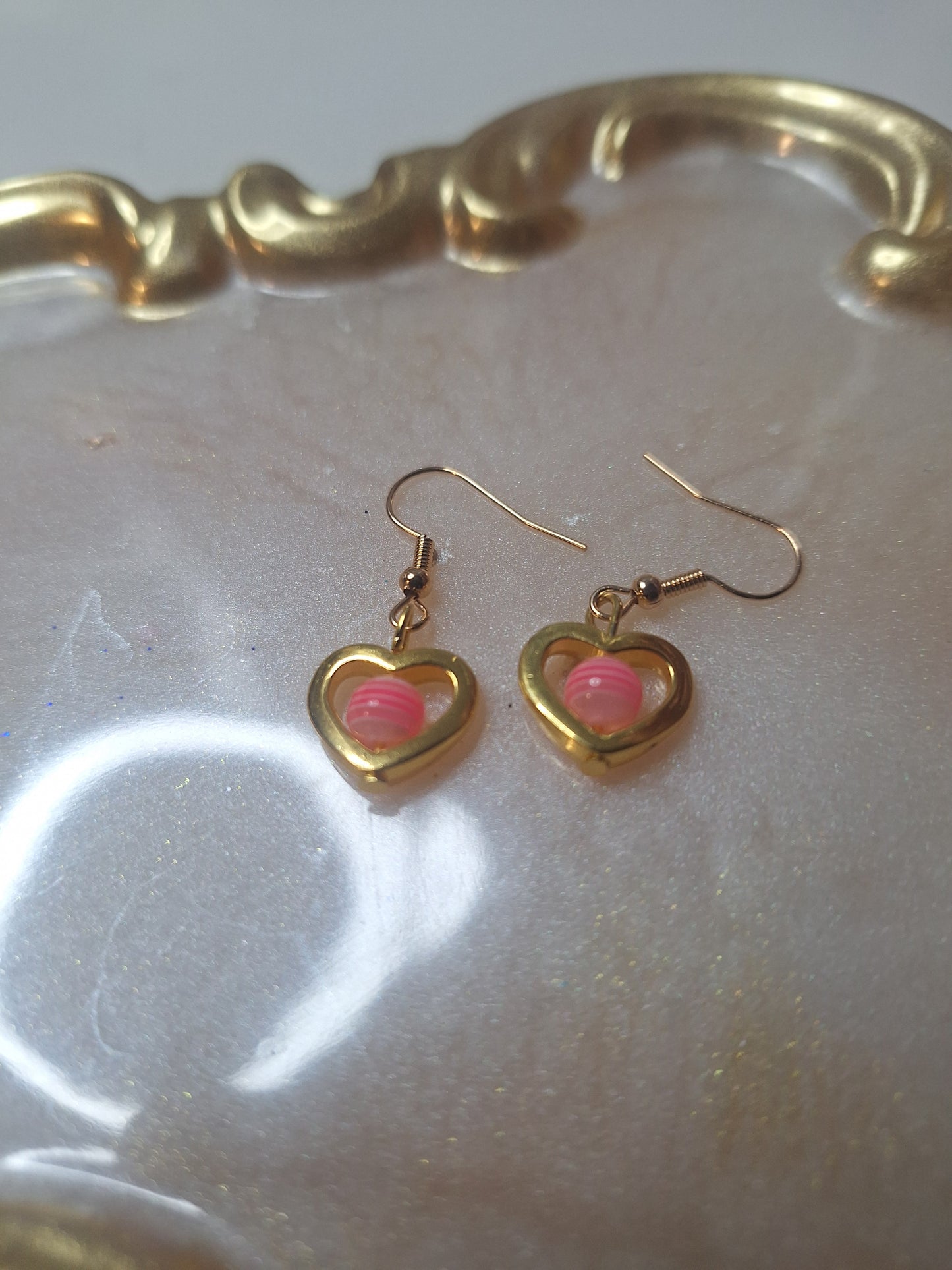 Boucles d oreilles coeur