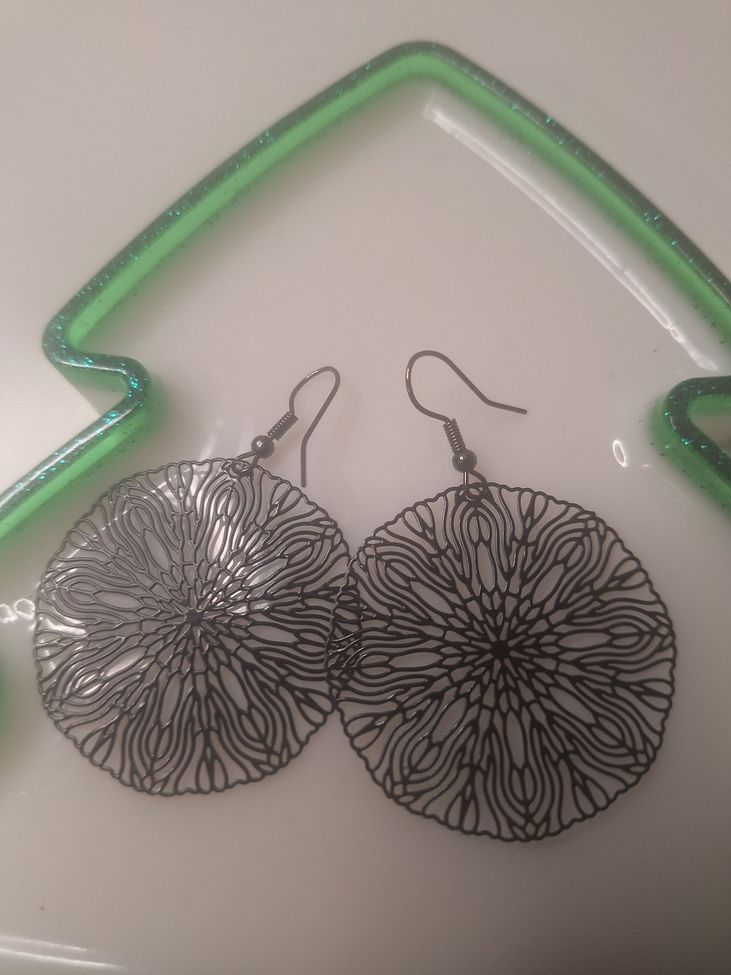 Boucles d'oreilles ronde