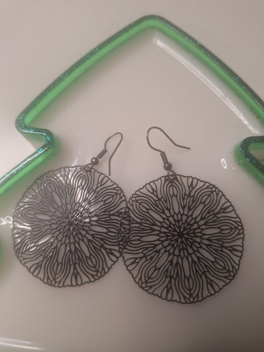 Boucles d'oreilles ronde