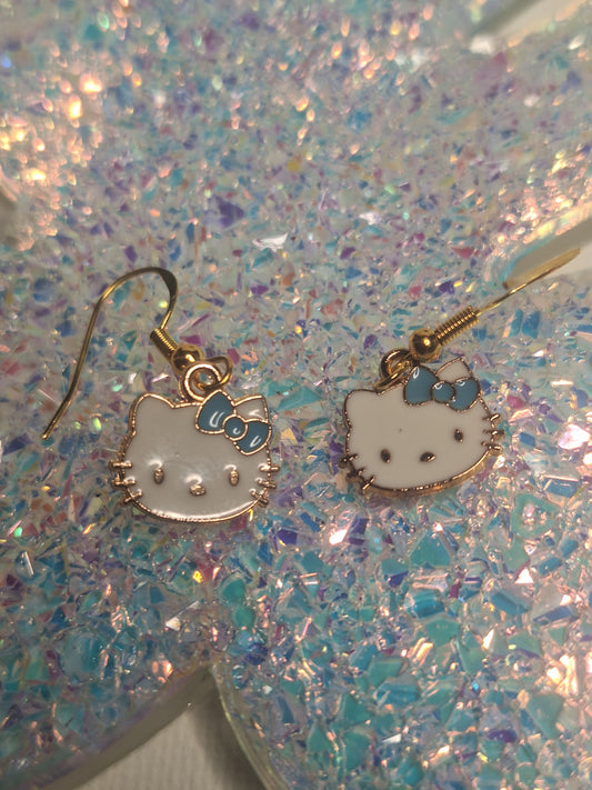 Boucle d oreille hello kitty